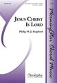 Jesus Christ Is Lord SATB choral sheet music cover